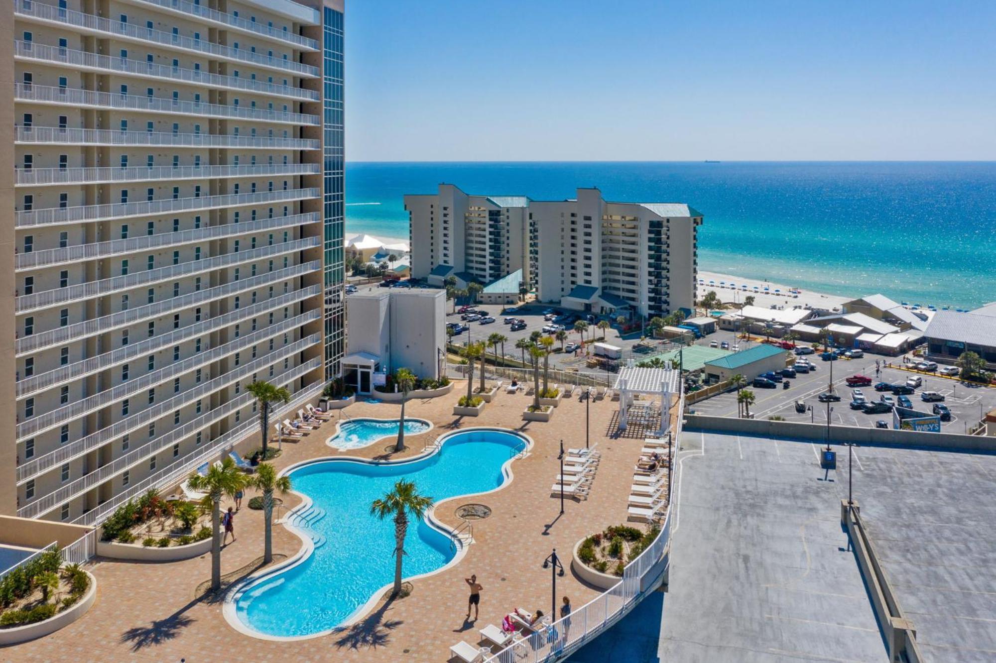Amazing Ocean View Condo! Free Chairsservice! Sleeps 8! By Dolce Getaways Pcb Apartamento Panama City Beach