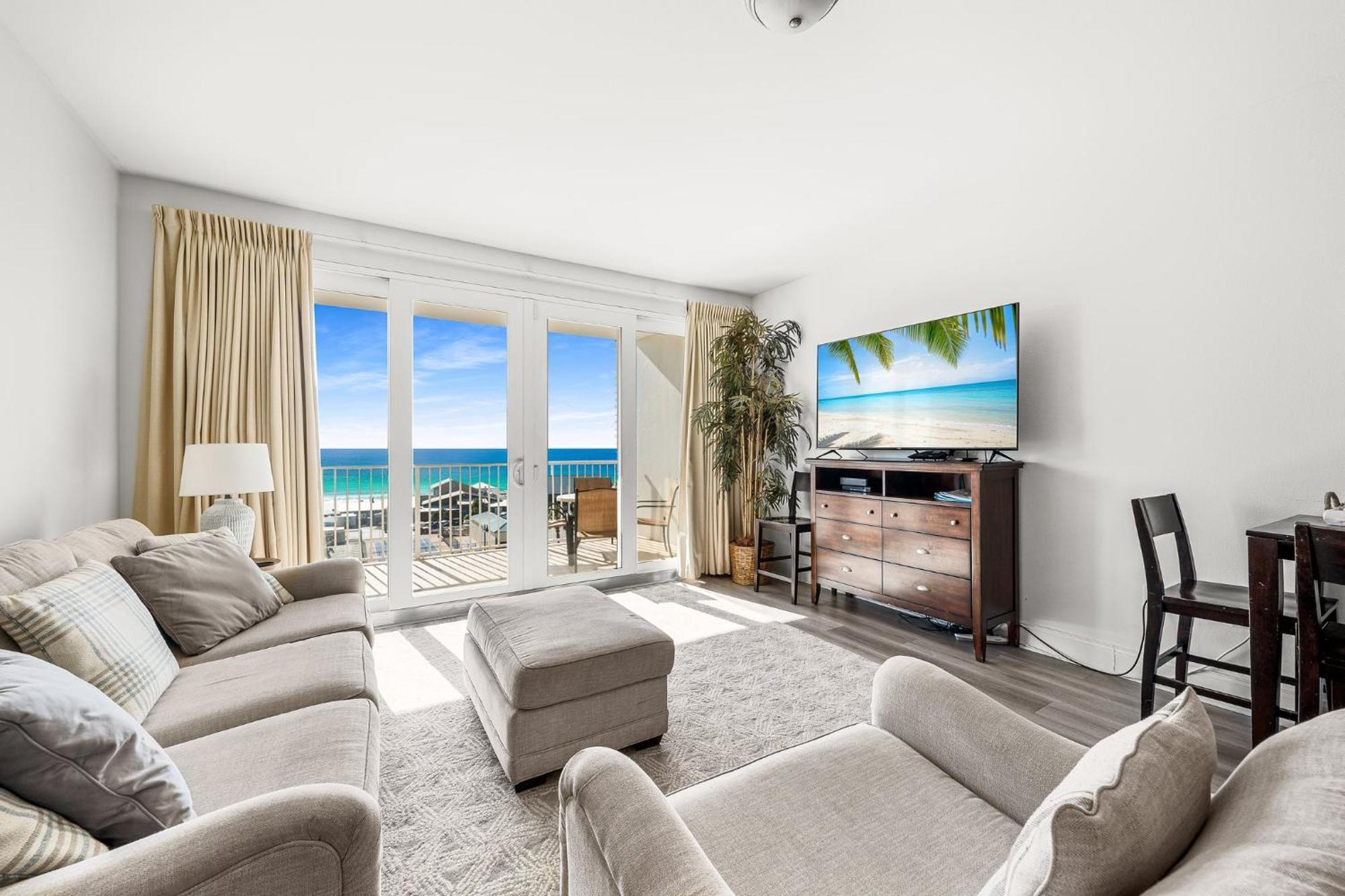 Apartamento Amazing Ocean View Condo! Free Chairsservice! Sleeps 8! By Dolce Getaways Pcb