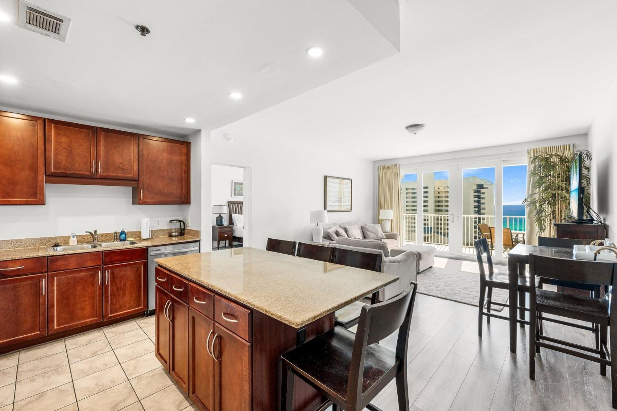 Apartamento Amazing Ocean View Condo! Free Chairsservice! Sleeps 8! By Dolce Getaways Pcb *